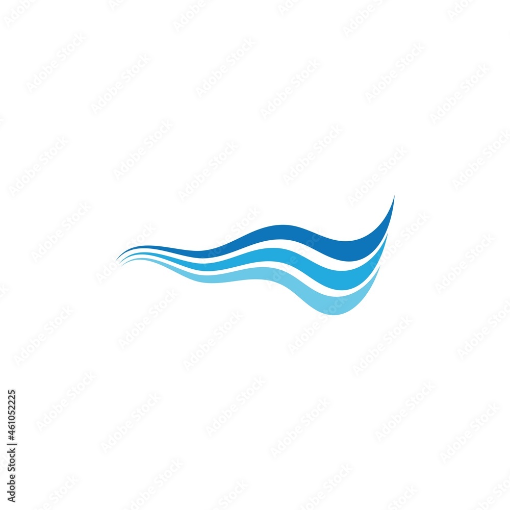 Naklejka premium water drop Logo Template vector