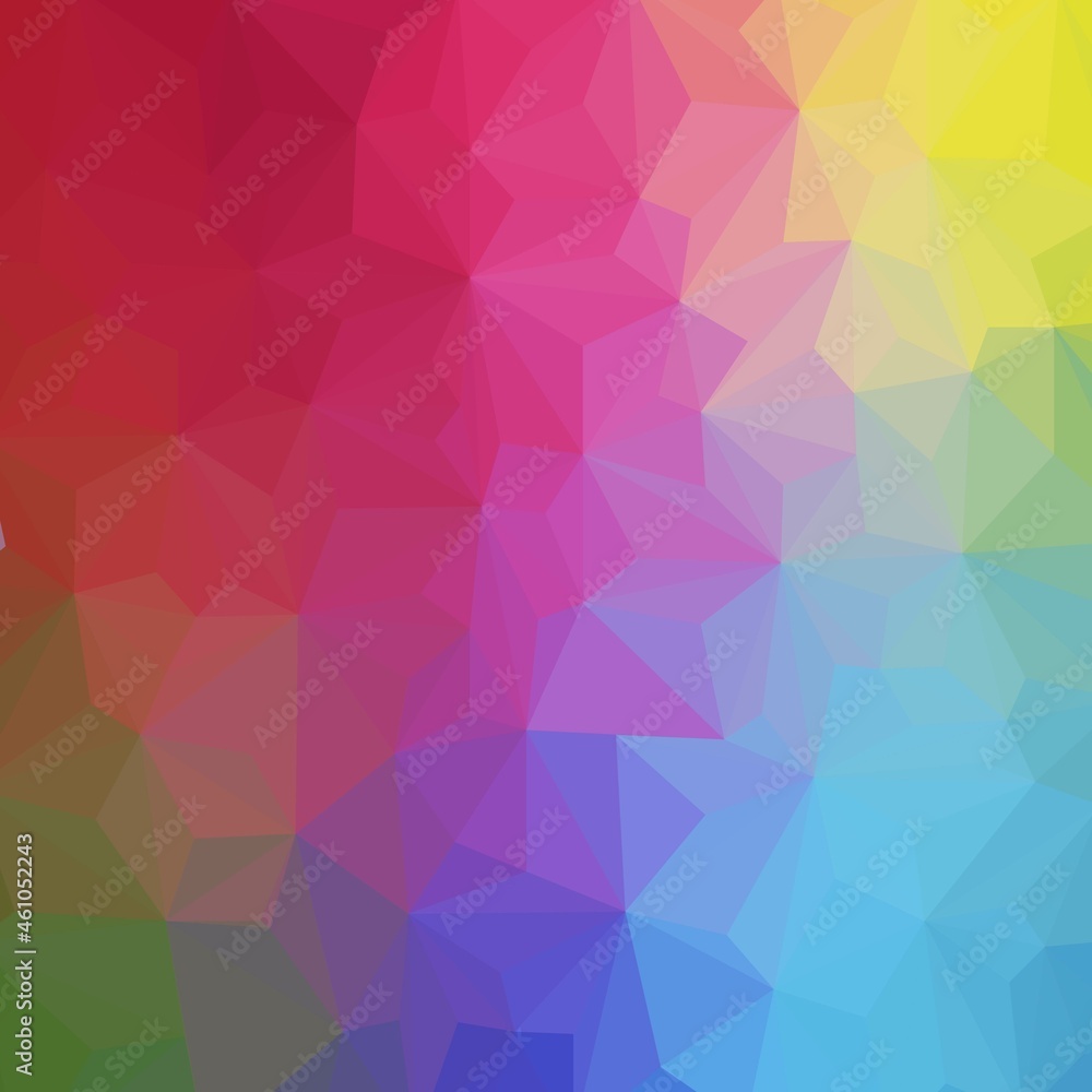 Obraz premium color colors abstract background. Modern trendy template for presentations, brochures, leaflets, cards, advertising. polygon style image. eps 10