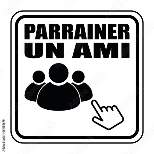 Logo parrainer un ami.
