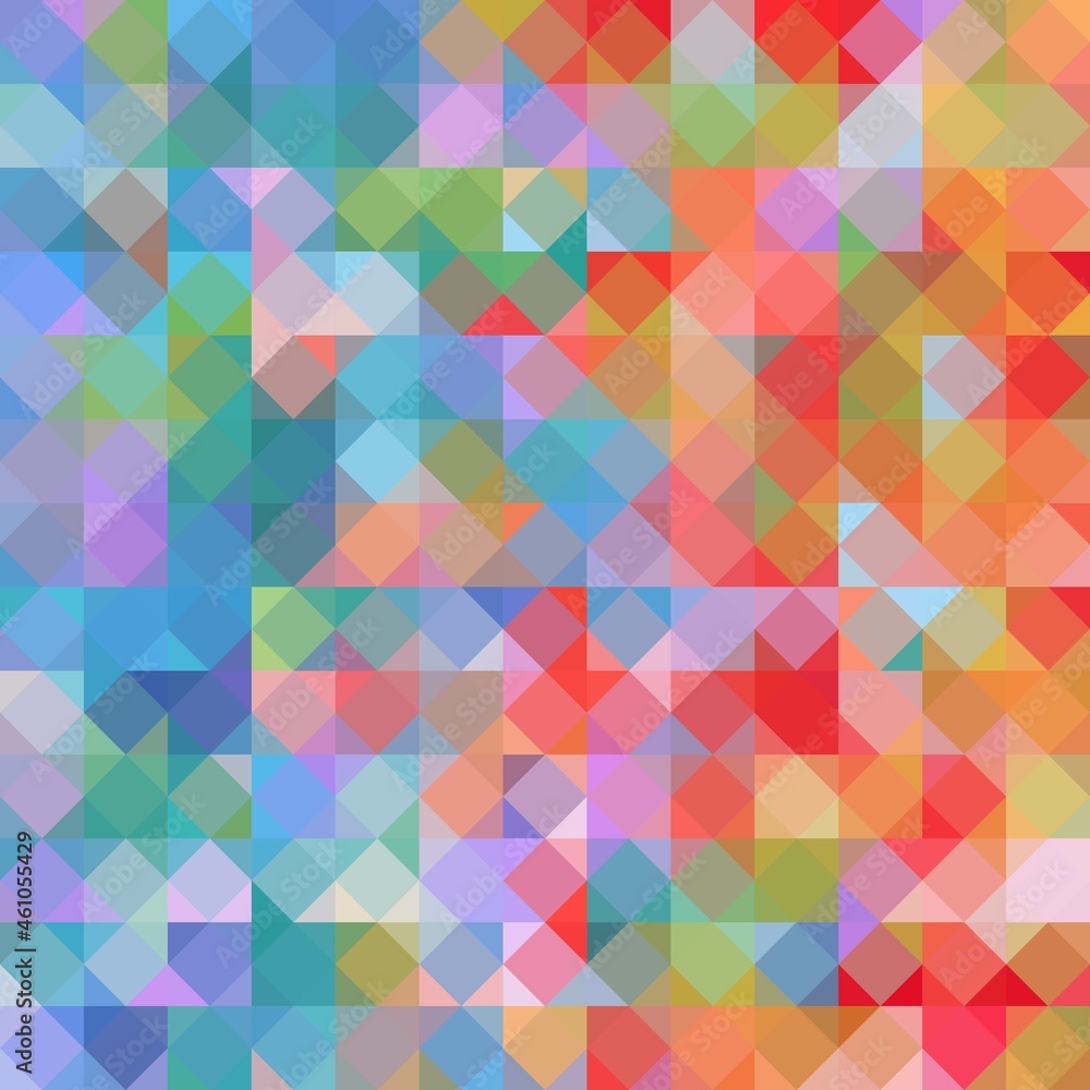 custom made wallpaper toronto digitalColorful squares. Abstract colorful background of squares. Mosaic. Geometric pattern. eps 10