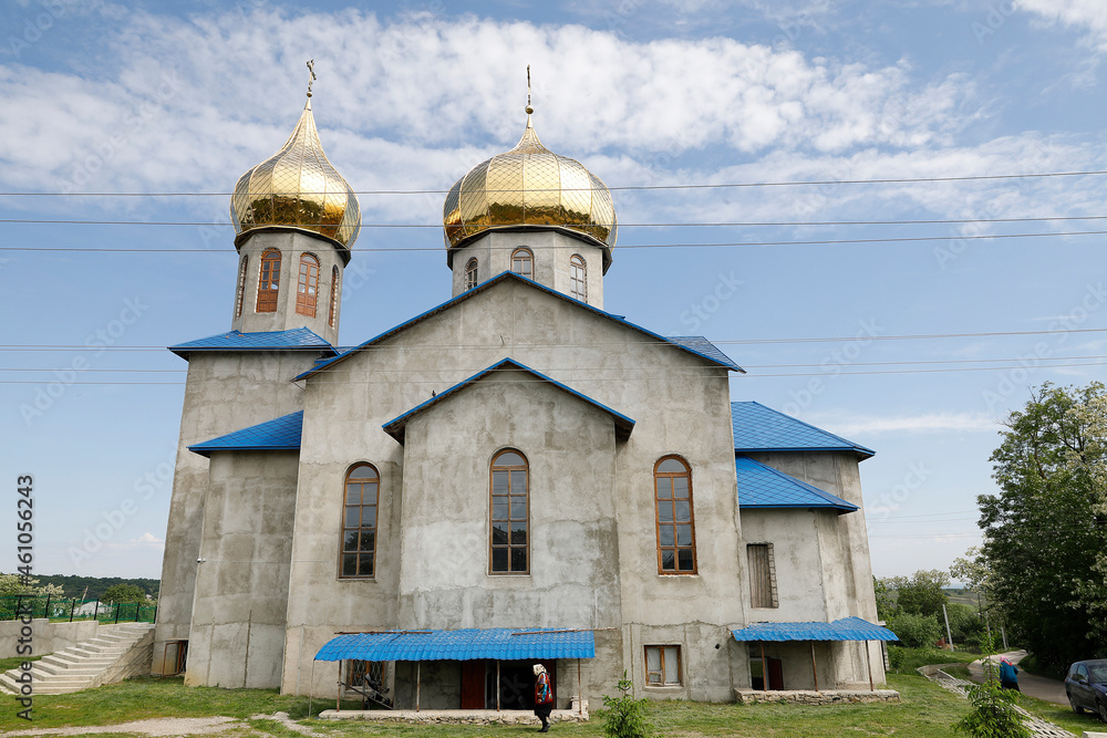 Orthodox church in Rublenitsa, Moldoca
