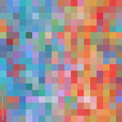 Beautiful illustration with rectangles and squares. abstract color background. eps 10