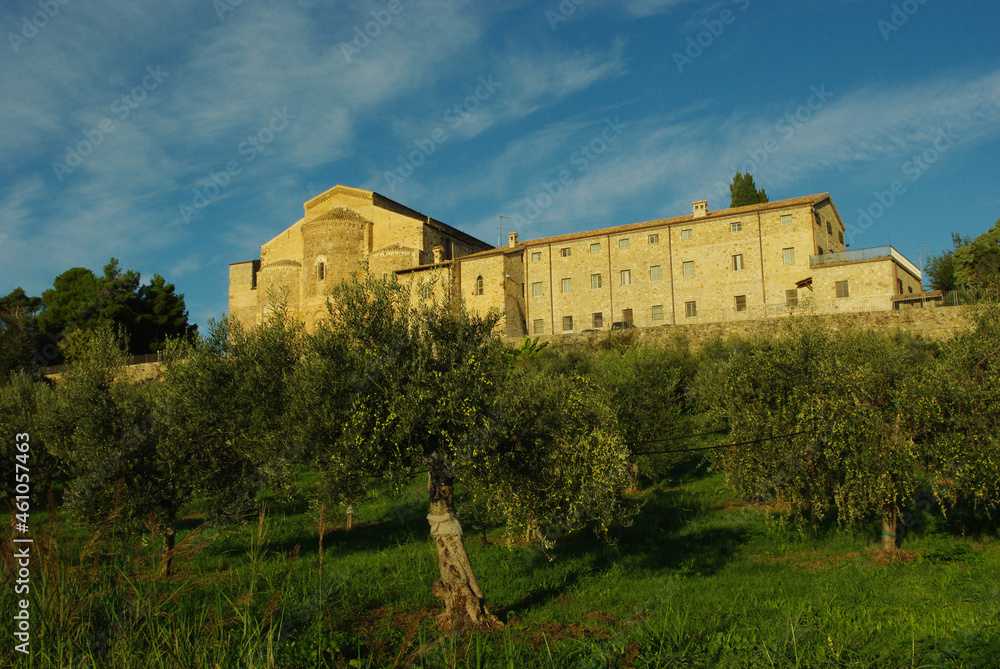Fossacesia - Abruzzo - Abbey of San Giovanni in Venere - Architectural style: Romanesque - Gothic