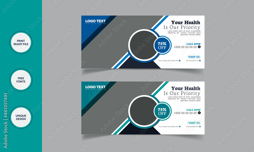 Creative Medical & Healthcare Banner Design