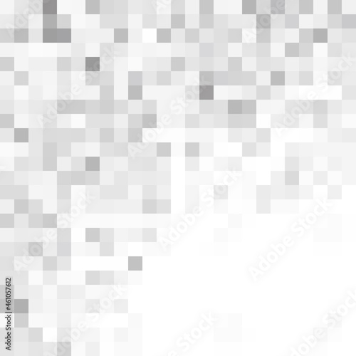 Abstract pixel art vector background. Technology squares pattern banners. Vector background. eps 10