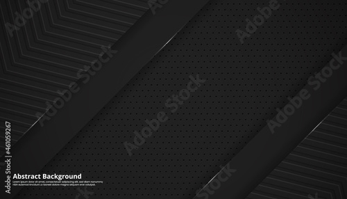 Abstract dark black background with copy space