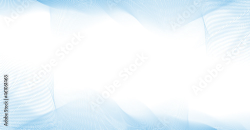 background with abstract vector blue colored sound wave lines