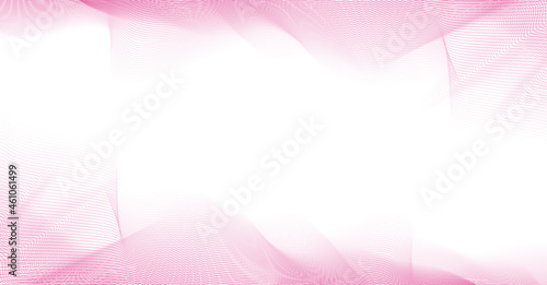 background with abstract vector pink colored sound wave lines 