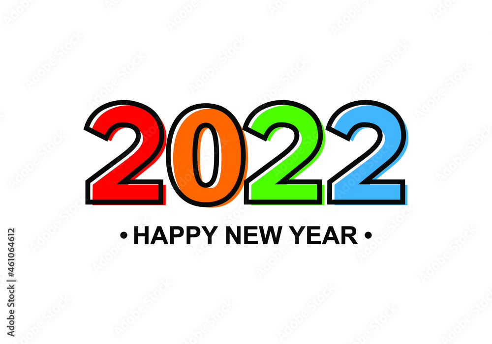 2022, Happy new year 2022, 2022 vector design illustration, 2022 text design isolated on white background 2022, Happy new year 2022, 2022 vector design illustration, 2022 text design isolated on white background