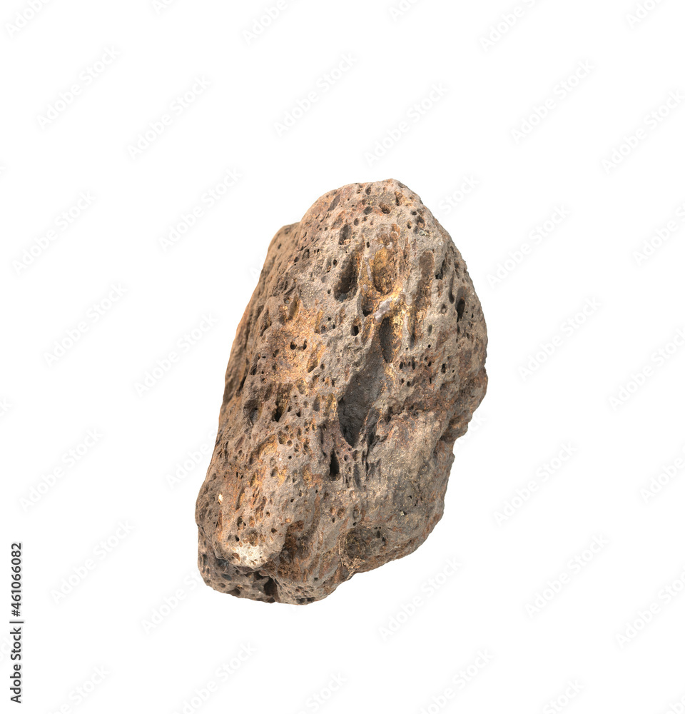 stones isolated on white background.Big granite rock stone.rock stone isolated on white background.