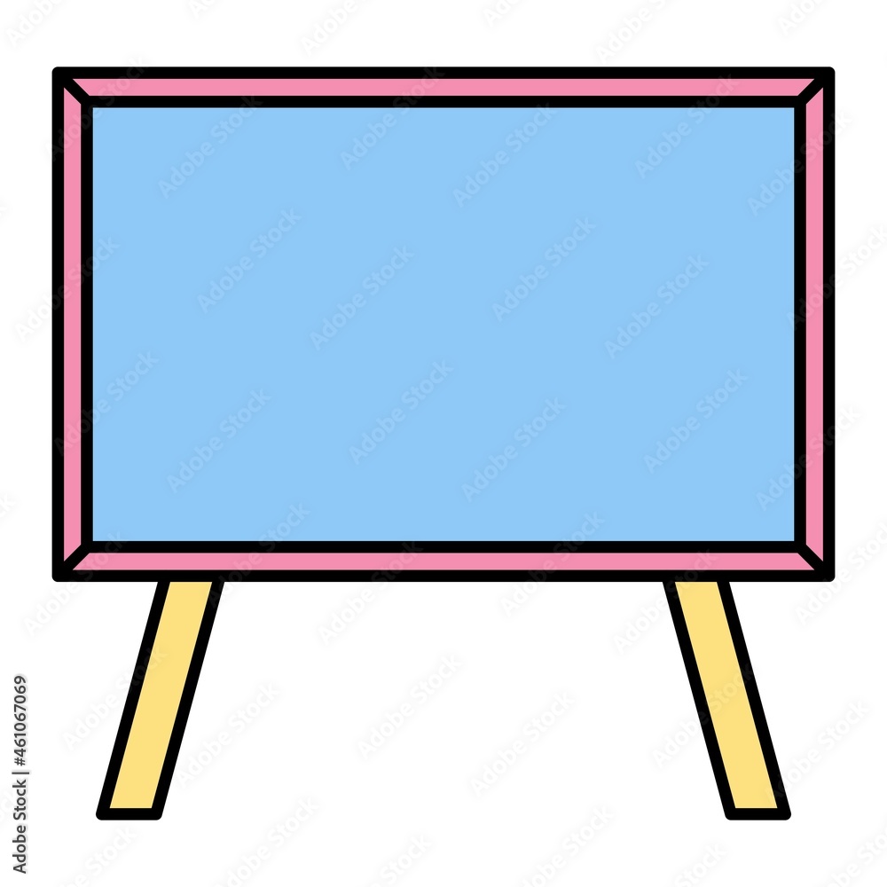 Obraz premium Vector Canvas Filled Outline Icon Design
