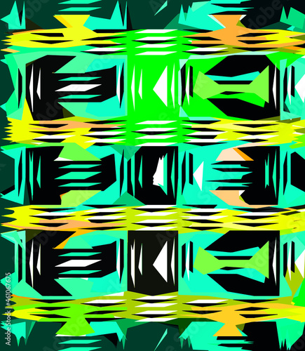 Abstract diagonal pattern from a modified image of a mixed autumn forest. Diagonal ornament in natural colors of autumn forest camouflage Leopard pattern.