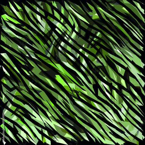 Abstract diagonal pattern from a modified image of a mixed autumn forest. Diagonal ornament in natural colors of autumn forest camouflage Leopard pattern.