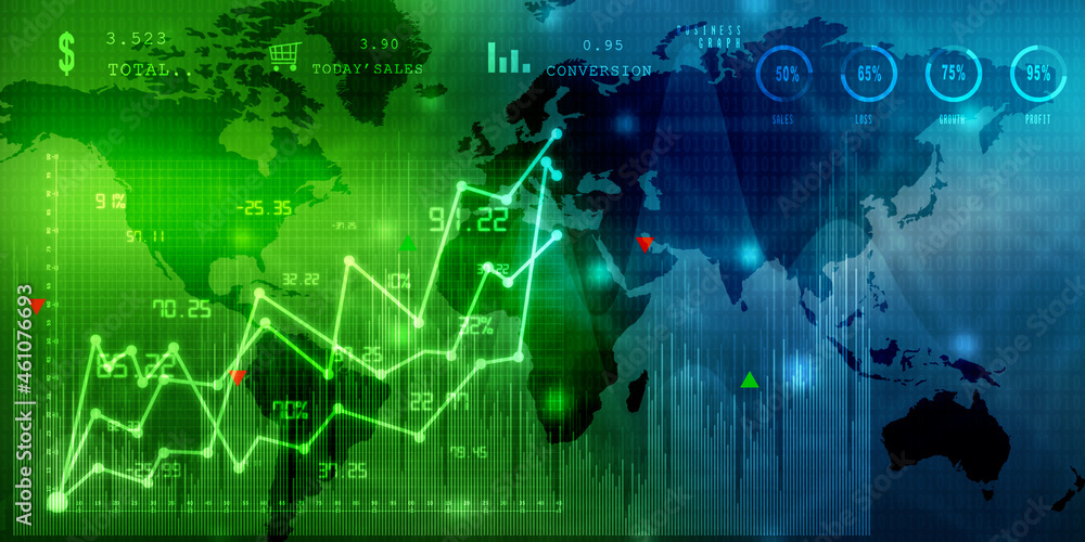 2d rendering Stock market online business concept. business Graph
2d rendering Stock market online business concept. business Graph