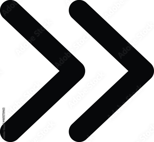 Right Arrow Vector icon that can easily modify or edit

