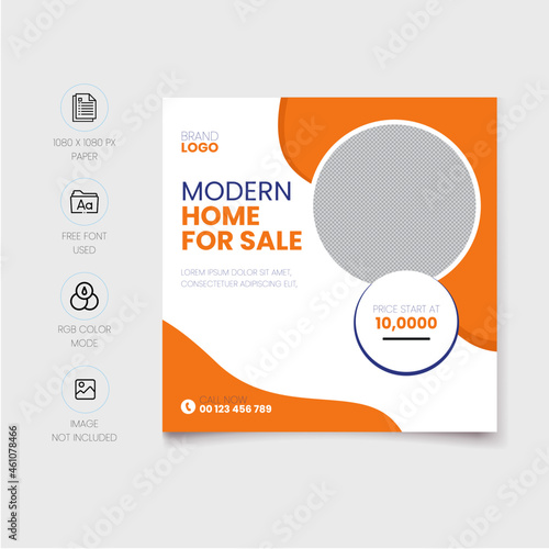 business social media posts template