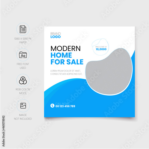 business social media posts template