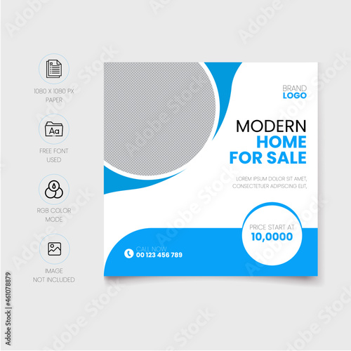 business social media posts template