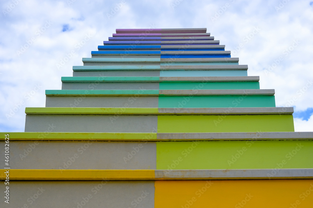 ladder to success. business concept for success Achieve goals, effort, commitment, and self-improvement. Step by Step growth to leadership. ladder to success. business concept for success Achieve goals, effort, commitment, and self-improvement. Step by Step growth to leadership.