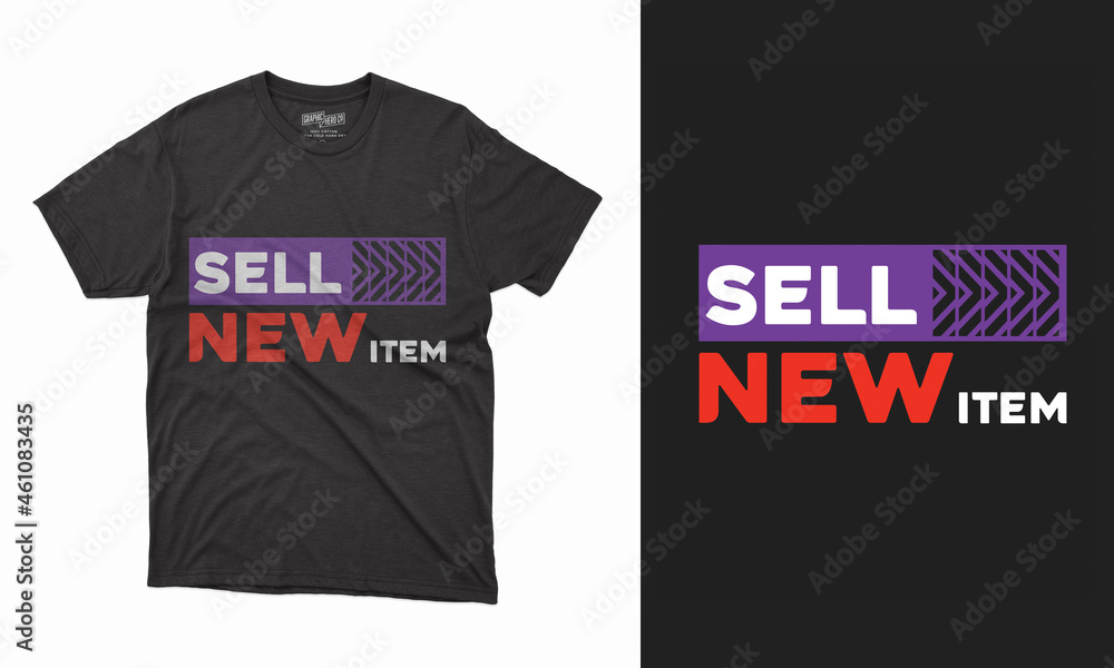 Typography and vector t-shirt design template Typography and vector t-shirt design template