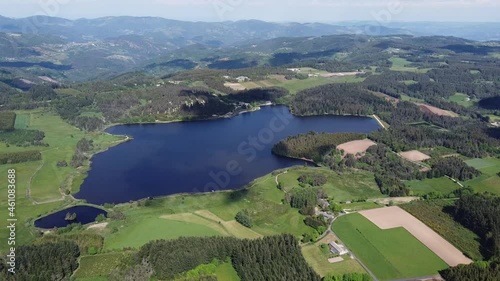 Lac de Devesset Ardèche Auvergne Rhône Alpes France Europe photo