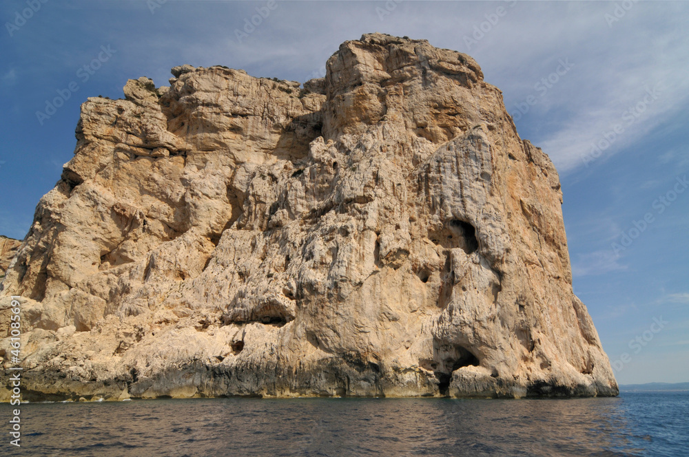 Limestone cliffs of the Capo Caccia cape at the Gulf of Alghero, Sardinia, Italy
Limestone cliffs of the Capo Caccia cape at the Gulf of Alghero, Sardinia, Italy