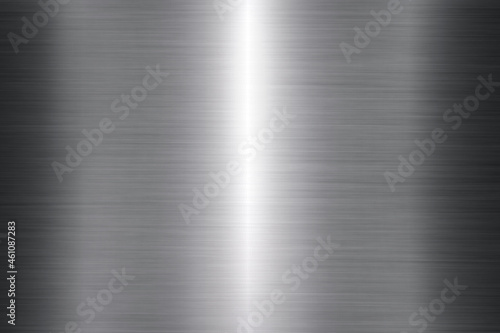 stainless steel texture background abstract with reflection