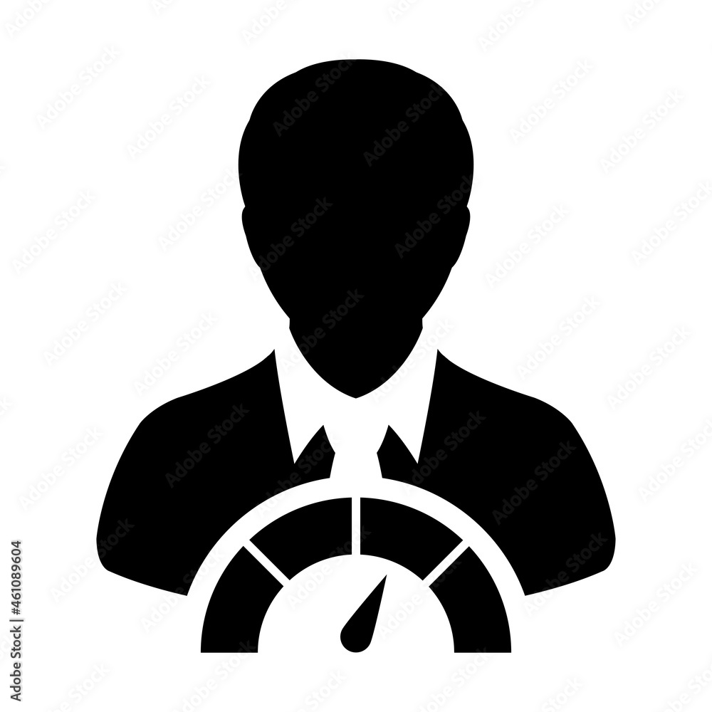 Social credit icon score meter vector male user person profile avatar symbol for in a glyph pictogram illustration Social credit icon score meter vector male user person profile avatar symbol for in a glyph pictogram illustration