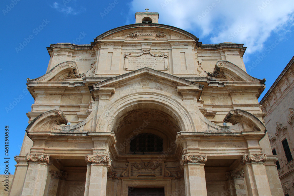 sainte-catherine church in valletta (malta)
