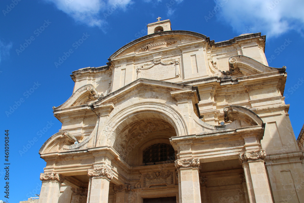sainte-catherine church in valletta (malta)