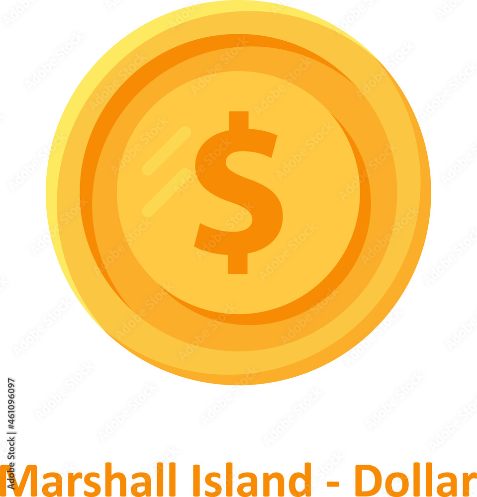 Marshall island dollar Coin Isolated Vector icon which can easily modify or edit
Marshall island dollar Coin Isolated Vector icon which can easily modify or edit