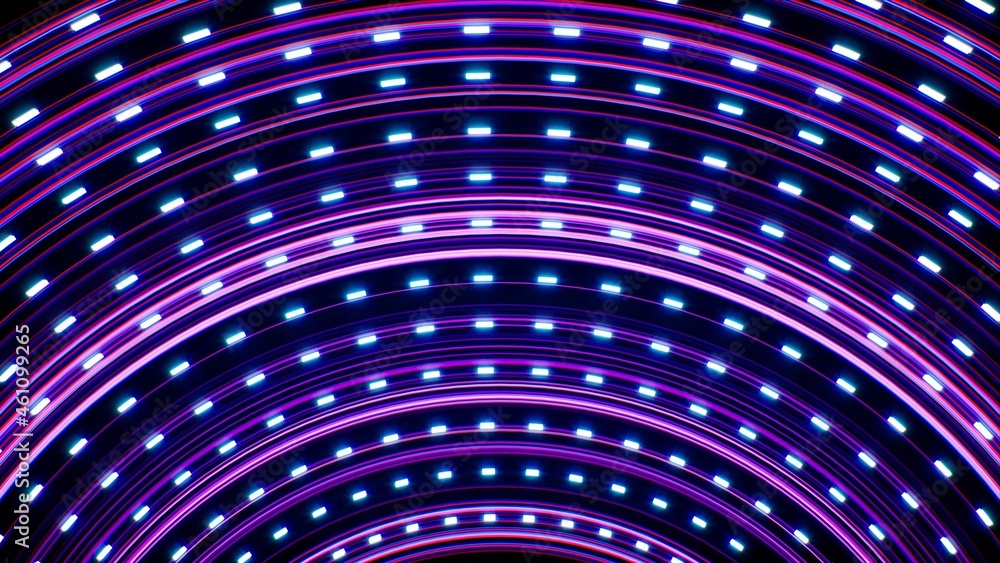 Arch Multiple Neon Light Lamp Background