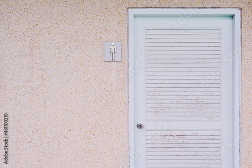 Wallpaper Mural Men's toilet or restroom with copy space Torontodigital.ca