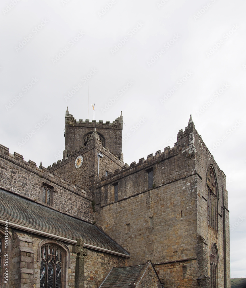 the historic medieval cartmel priory in cumbria now the parish c