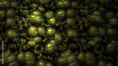 3d illustration - abstract background with disgusting slimy bowels