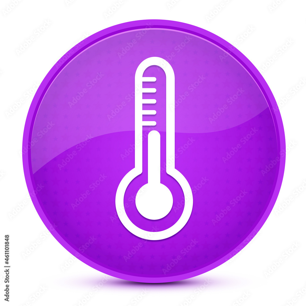 Thermometer aesthetic glossy purple round button abstract Thermometer aesthetic glossy purple round button abstract