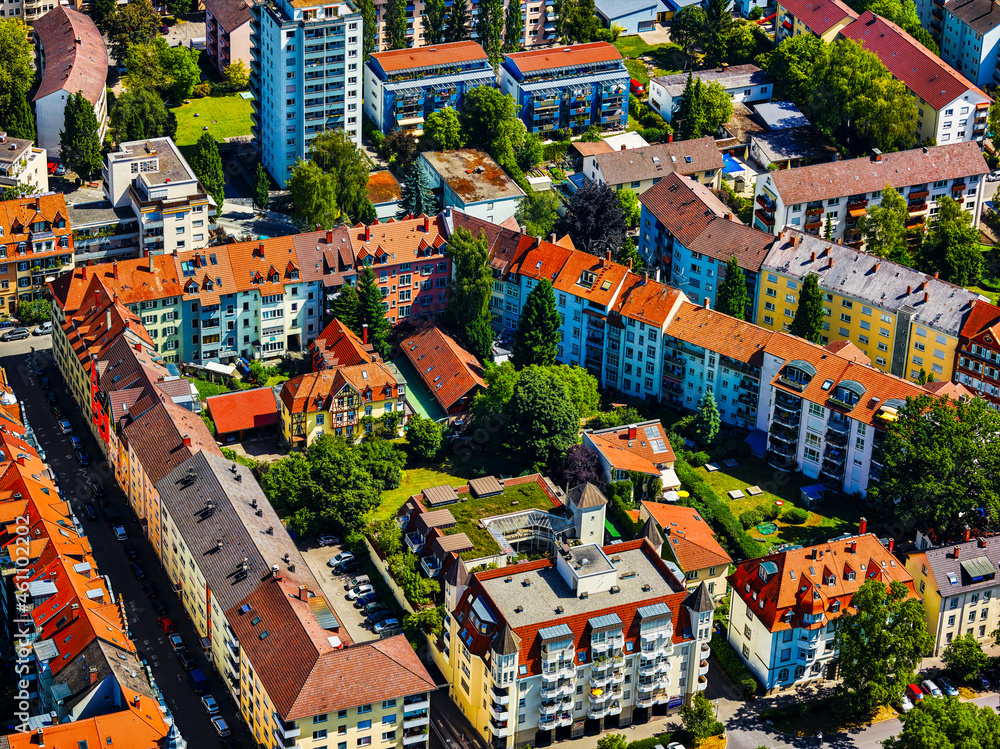 Konstanz von oben - Luftbildfotografie