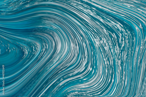 Abstract blue background with water waves effect