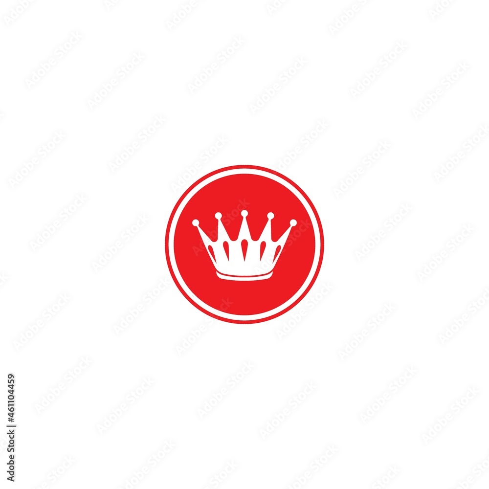 Fototapeta premium Crown icon.