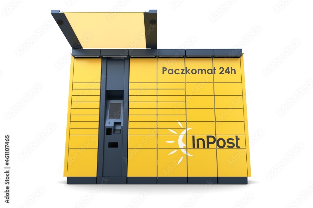 Paczkomat Inpost logo Stock Illustration | Adobe Stock