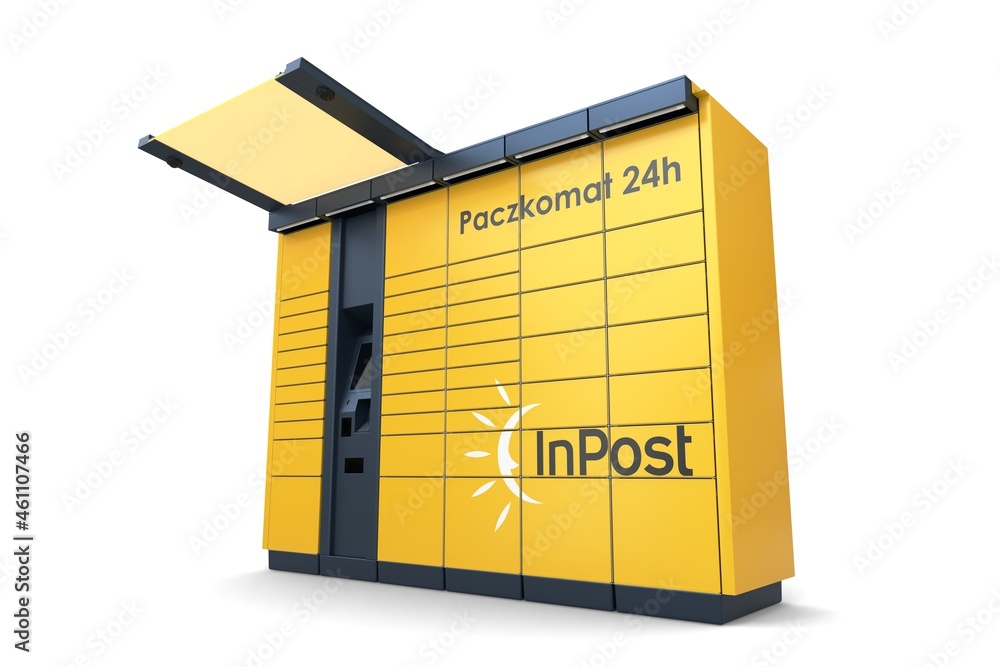 Paczkomat Inpost logo Stock Illustration | Adobe Stock