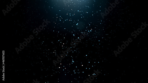 Abstract color particles on...