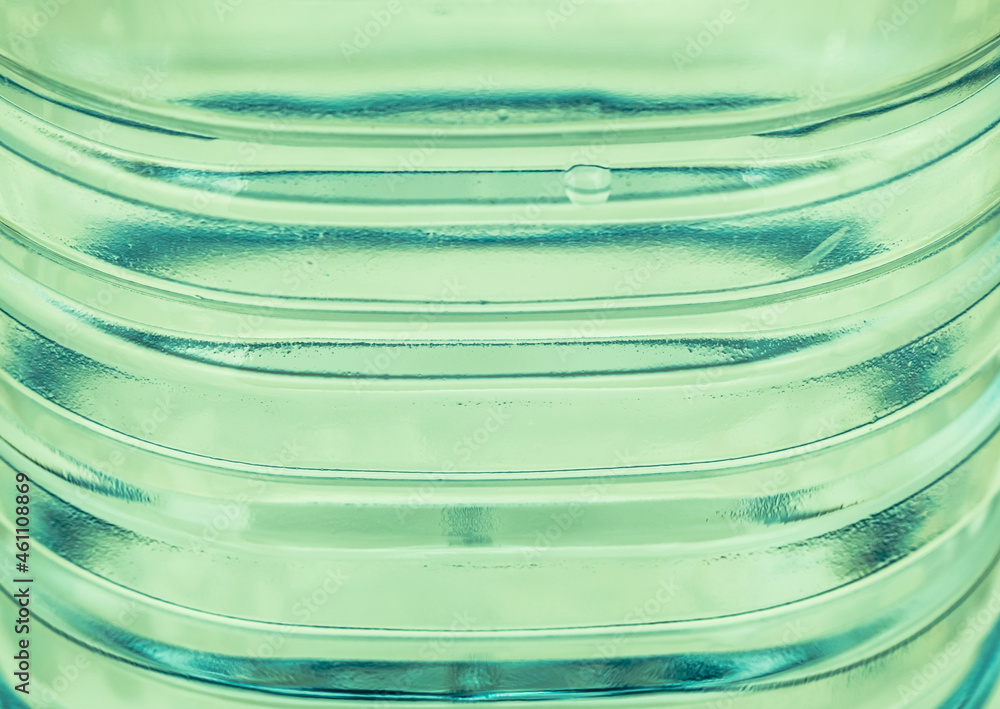 plastic bottle with water close up view plastic bottle with water close up view