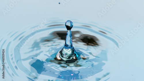 Freeze motion shot of water...