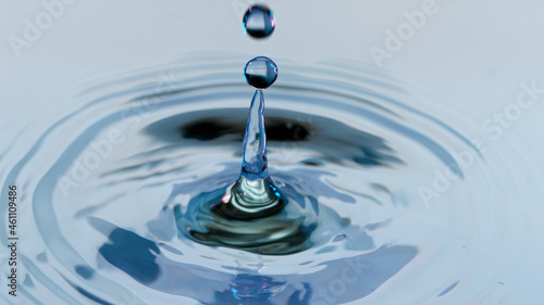 Freeze motion shot of water...