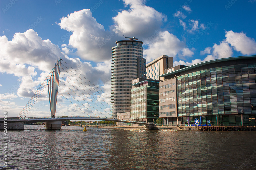 Obraz premium Manchester, England - MediaCity UK