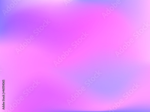 Holographic background. Bright smooth mesh blurred futuristic pattern in pink, blue, green colors.