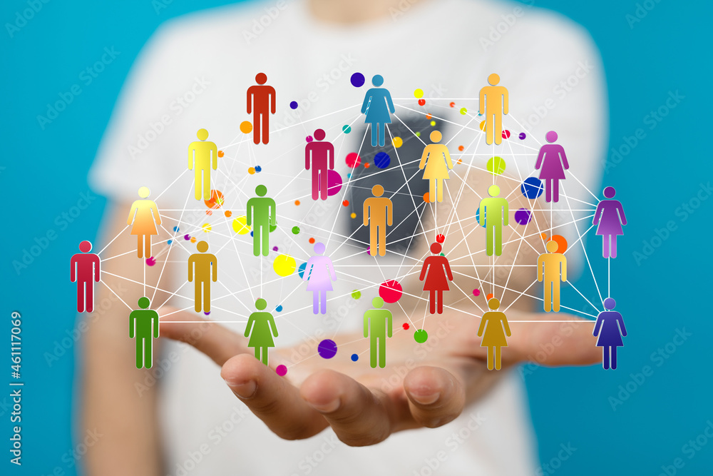organization chart team concept networking organization chart team concept networking