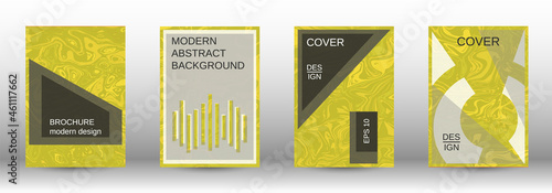 Artistic cover design. Creative fluid colors backgrounds.