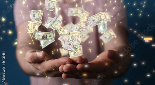 capital euro money rain iso...